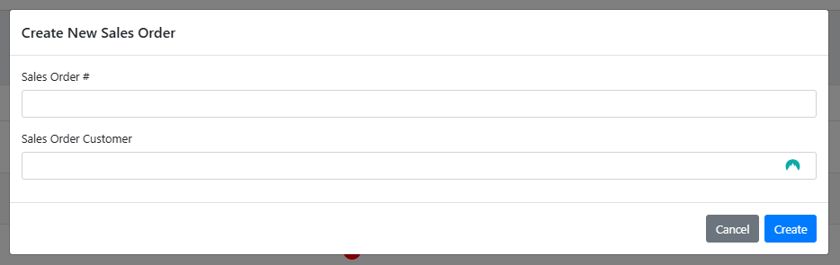 Create Missing Sales Order